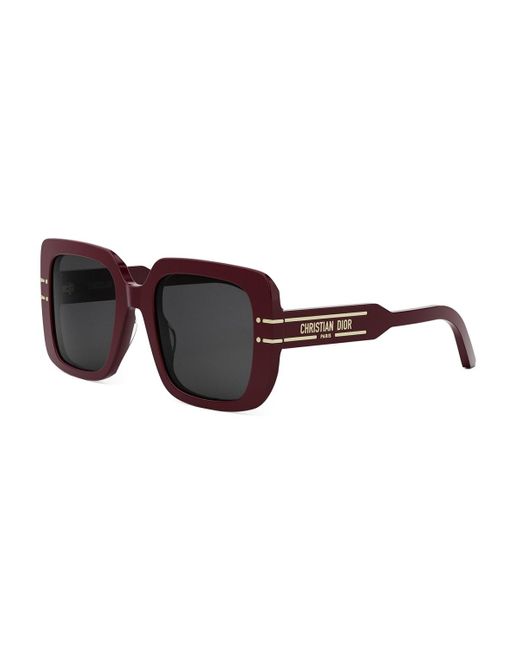 Dior Brown Signature S11I 35A0 Bordeaux Sunglasses