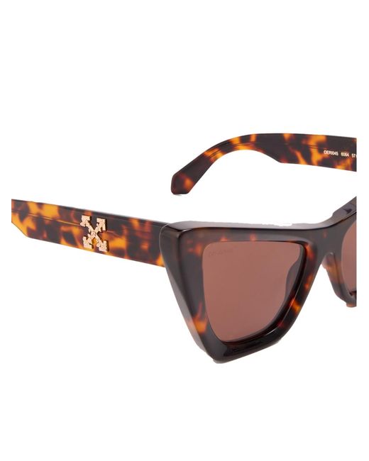 Off-White c/o Virgil Abloh Multicolor Edvard Arrow Logo Sunglasses
