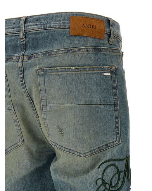 Amiri Blue Hollywood Mx1' Jeans for men