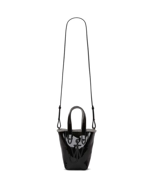 J.W. Anderson Black Belt Anchor Logo Mini Tote Bag Shoulder