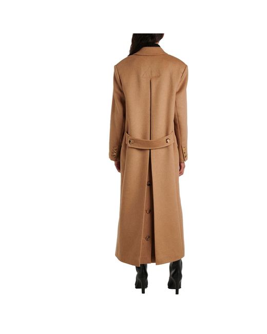 Max Mara Natural Fungo Wool Coat