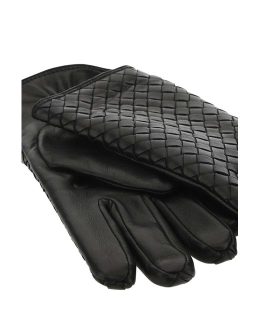 Bottega Veneta Black Gloves for men