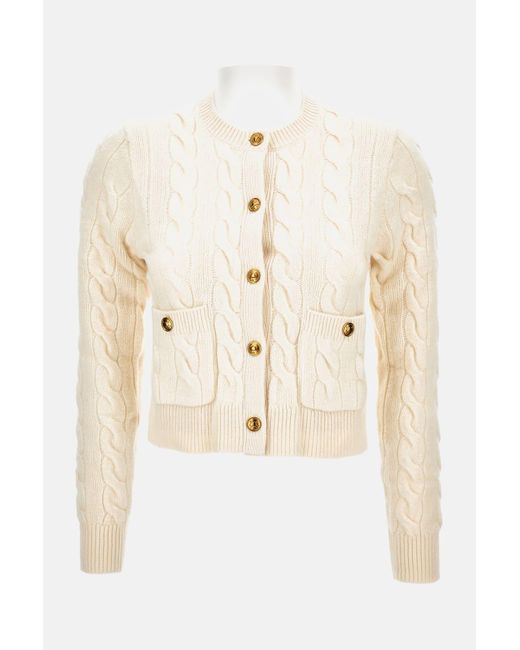 Polo Ralph Lauren Cardigan in Natural | Lyst UK