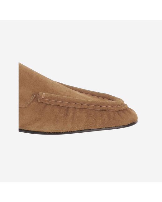 ARMARIUM Brown Suede Mules Leather