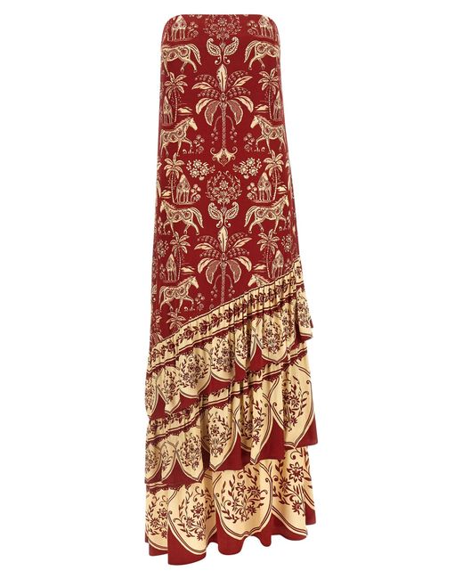 Farm Rio Multicolor Haras Dress