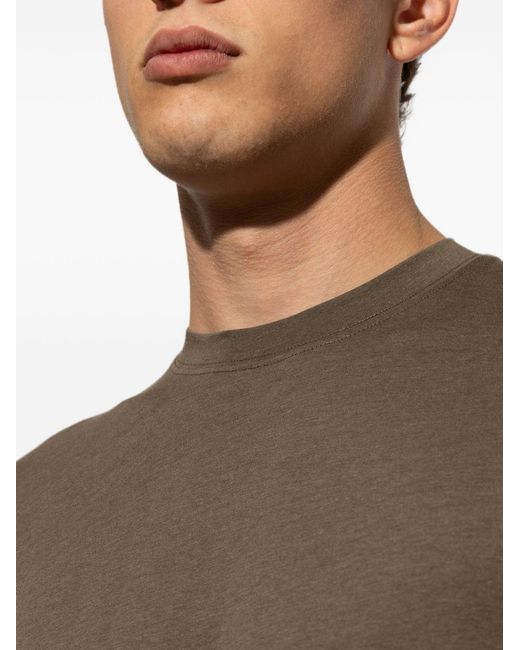 Tom Ford Black T-Shirt Lyocell T-Shirts for men