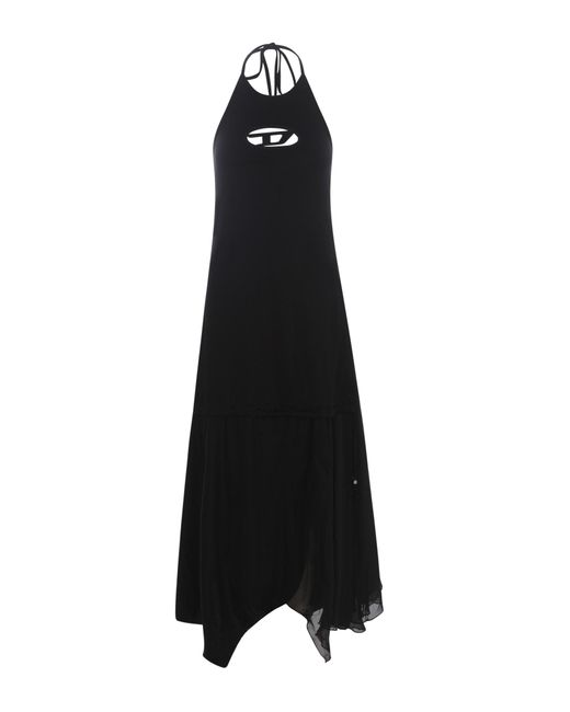DIESEL Black Midi Dress "D-Salilar"