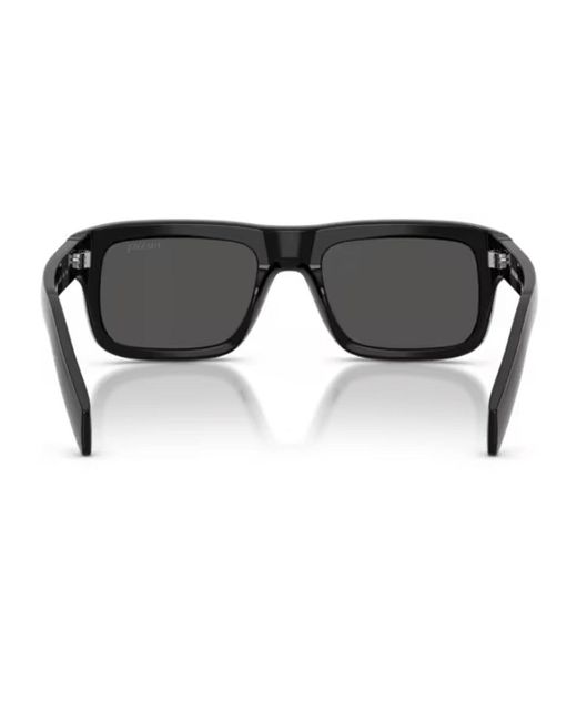 Prada Black Pr D11S Acetato Sunglasses