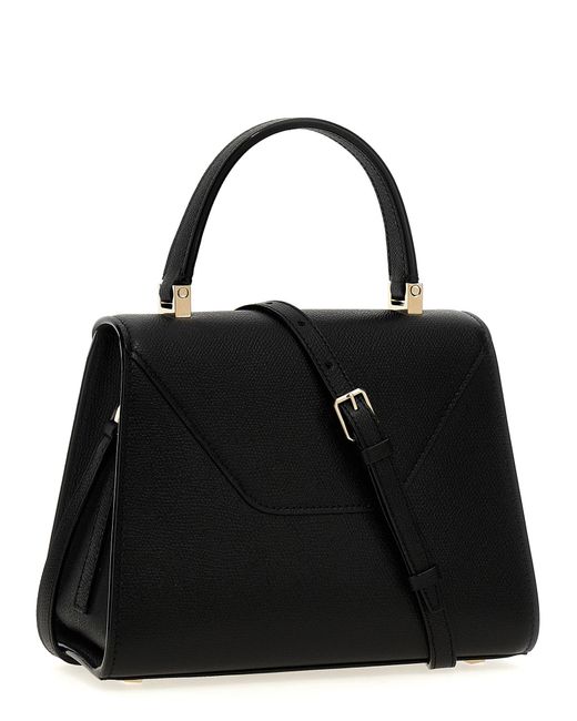 Valextra Black Iside Small Handbag