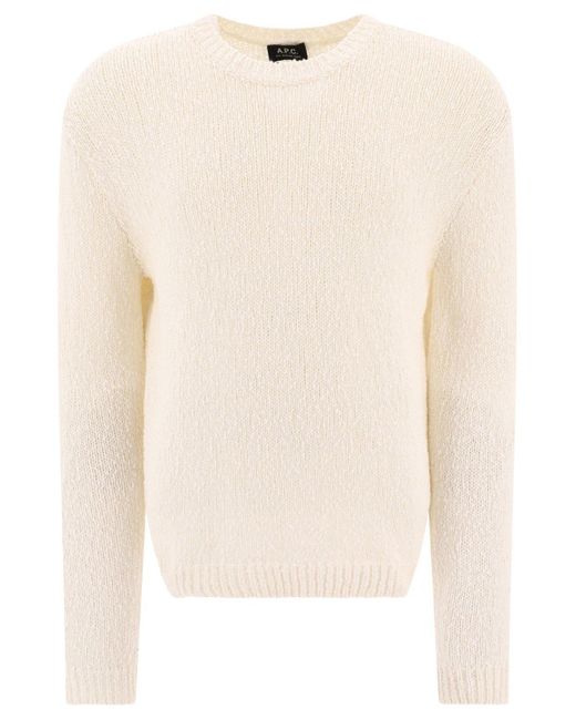 A.P.C. Natural Gaston Sweater for men