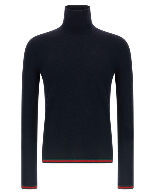 Gucci Blue Web Ribbon Mesh for men