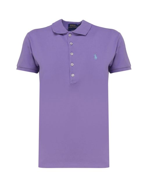 Ralph Lauren Purple T-Shirts And Polos