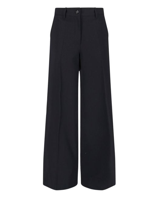 Aspesi Black Double-Breasted Suit