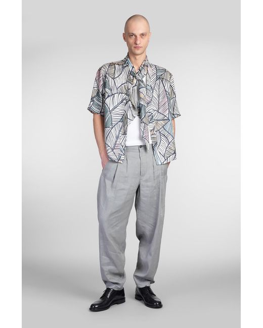 Giorgio Armani Gray Shirt for men
