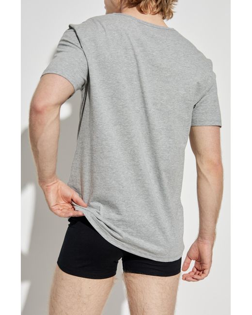 Paul Smith Gray Three-Pack Of T-Shirts for men
