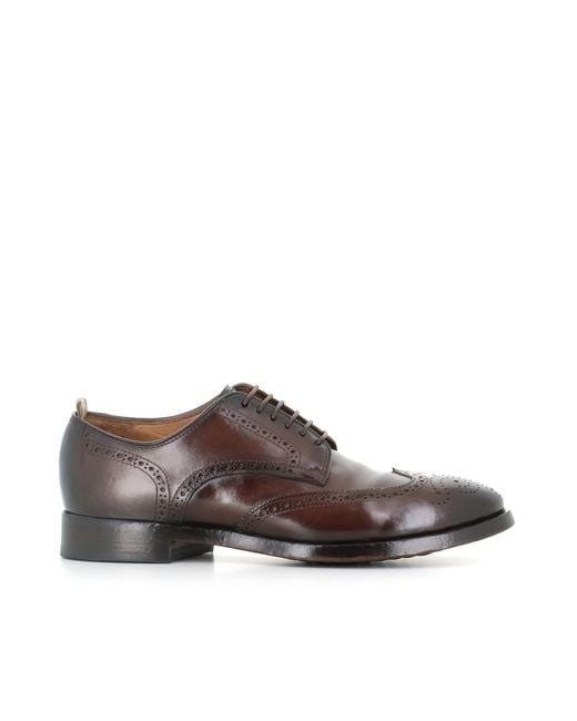 Officine Creative Brown Brogue Providence/006 for men