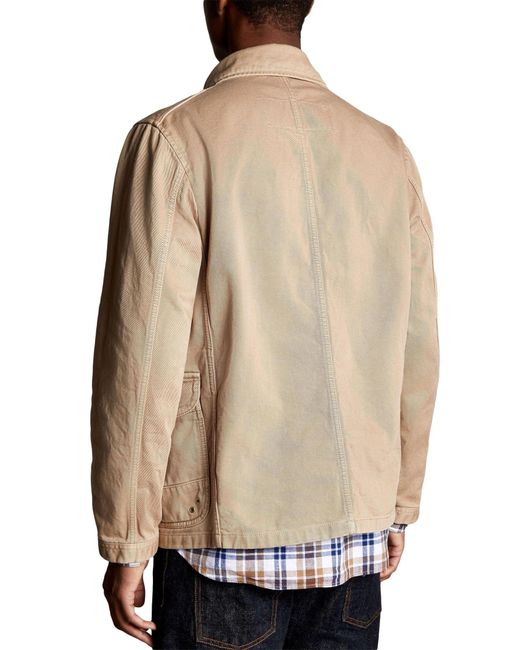 Fay Natural 4 Gancini Archive Cotton Jacket for men