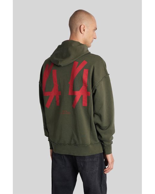 44 Label Group Green Sweatshirt for men