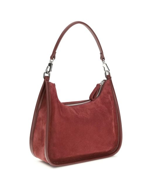 Pierre Hardy Red Shoulder Bag Alpha Day Miss Calf Leather
