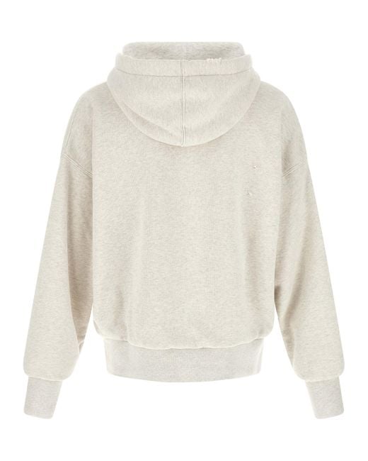 Golden Goose Deluxe Brand White Cotton Sweatshirt Clothing for men