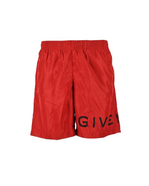 Givenchy Red Swimsuit for men