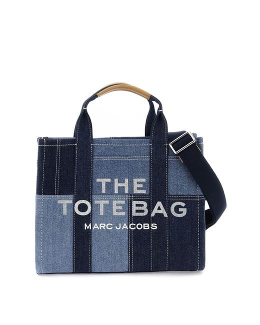 Marc Jacobs Blue The Denim Tote Bag