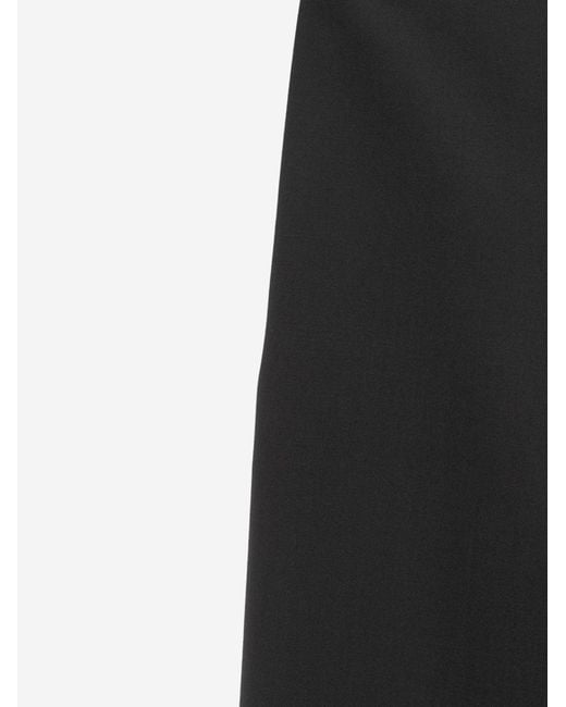 Gucci Black Trousers Stretch Wool
