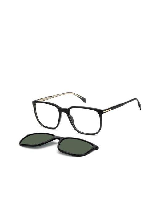 David Beckham Green Optical Frames Acetate Eyewear Optical-Frames for men