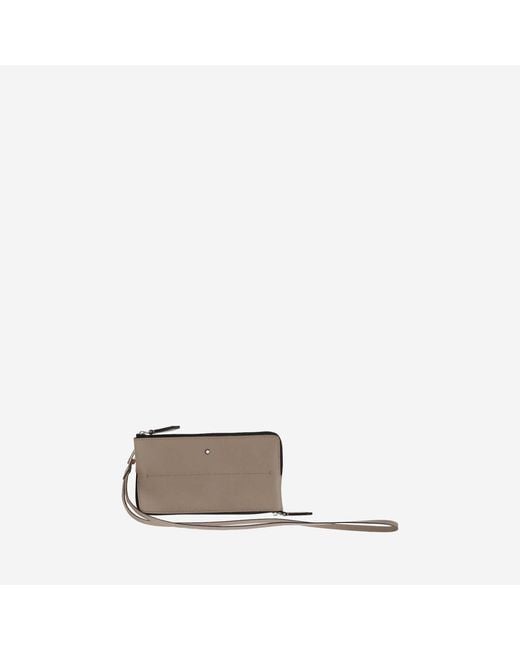 Montblanc Natural Double Smartphone Case Leather Accessory for men