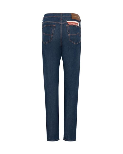 Jacob Cohen Blue Jeans Cotton for men