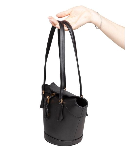Dolce & Gabbana Black Leather Shoulder Bag