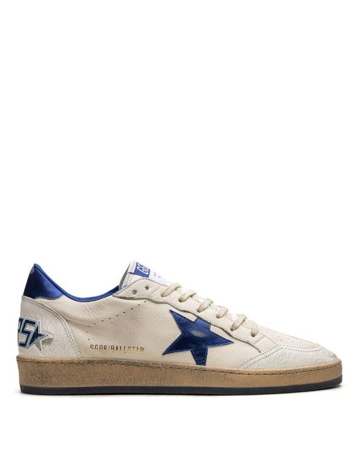 Golden Goose Deluxe Brand Blue Ball Star Sneakers for men