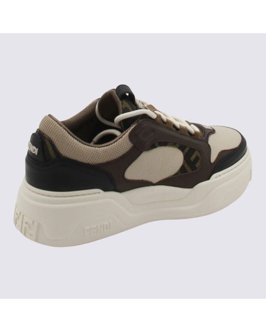 Fendi Black And Force Sneakers for men