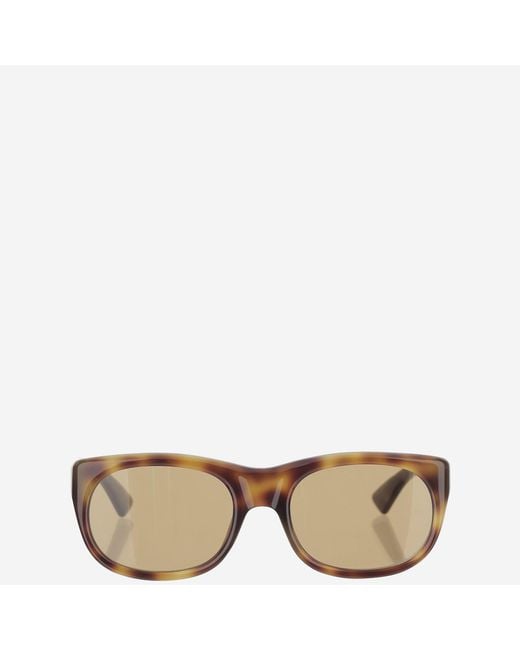 Saint Laurent Natural Romy Sunglasses Acetate. Nylon