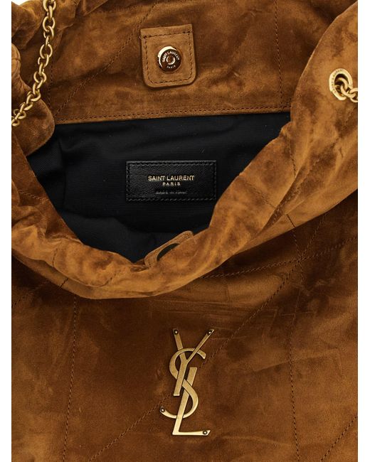 Saint Laurent Brown Jamie Small Crossbody Bag