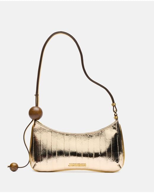 Jacquemus Natural Le Bisou Perle Shoulder Bag