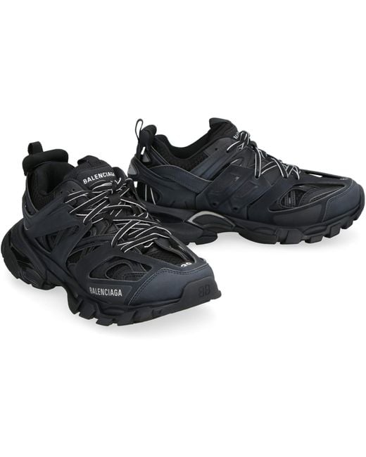 Balenciaga Black Track Low-Top Sneakers
