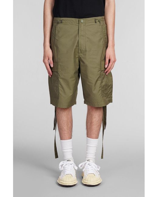 Maharishi Green Shorts for men