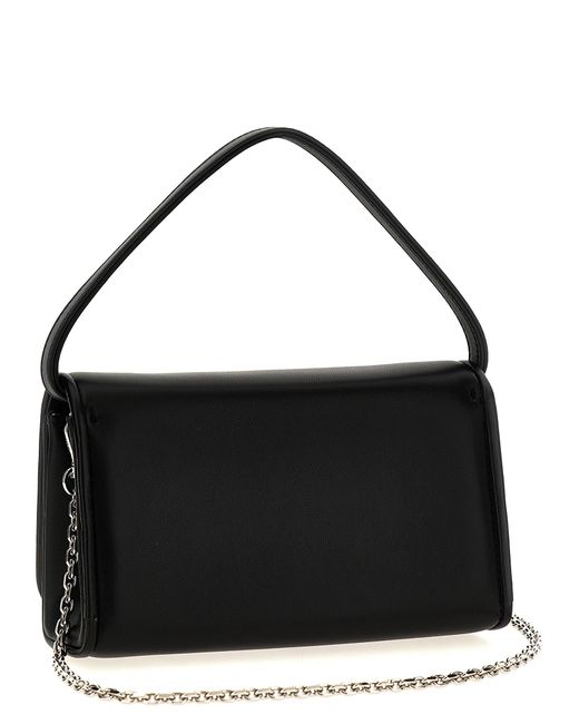 Roger Vivier Black Lamb Leather Handbag Bag