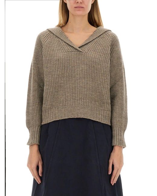 Margaret Howell Natural Wool Jersey