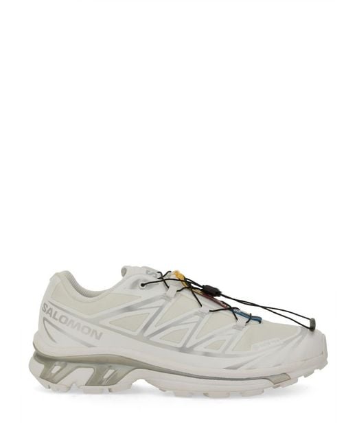 Salomon White Sneaker Xt-6 Gore-Tex