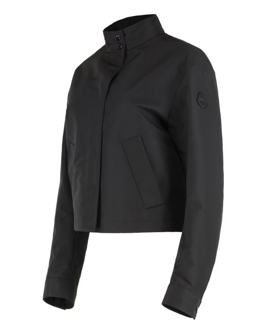 Moncler Black Padded Jacket Krovanh Polyester