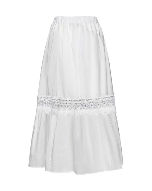 Kaos White Skirt