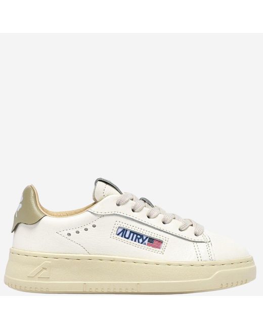 Autry Metallic Medalist Low Sneakers Leather Trainers for men