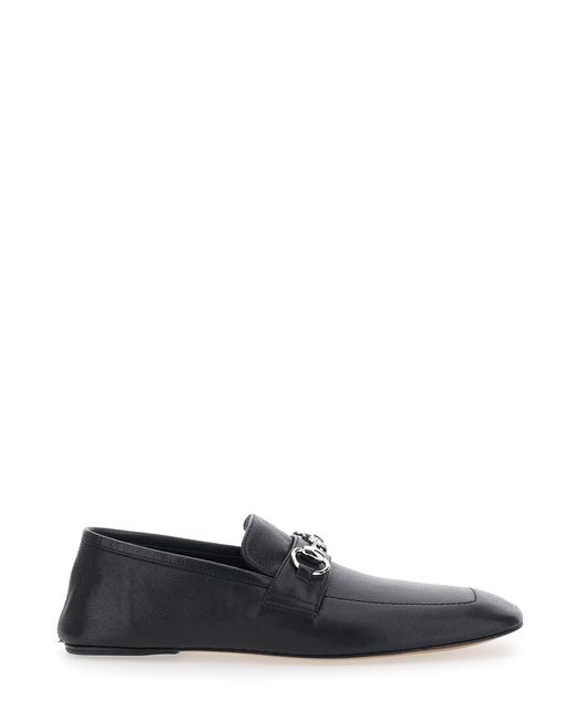 Gucci White Loafers Ragazzo Leather