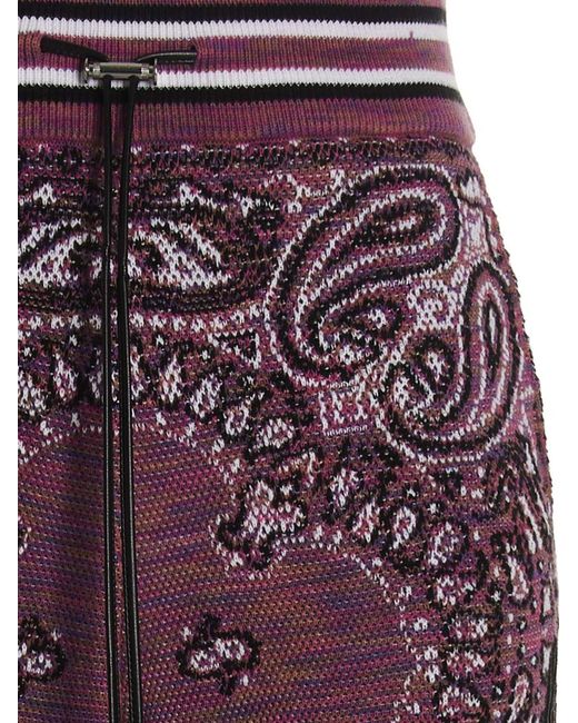 Amiri Purple Cotton Joggers (Workout Pants)