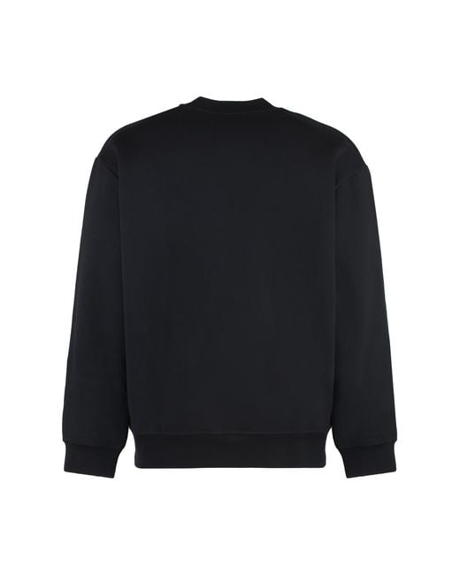 A.P.C. Black Standard Grand Vpc Oversize Sweatshirt Cotton Sweatshirts for men