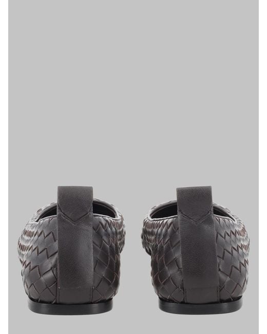 Bottega Veneta Black Ballerina Flats Charlotte Leather