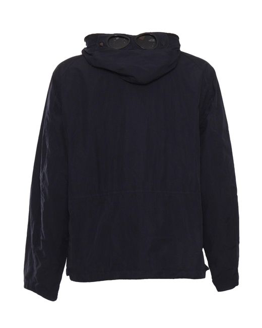 C P Company Blue Relaxed Fit Medium Jacket for men