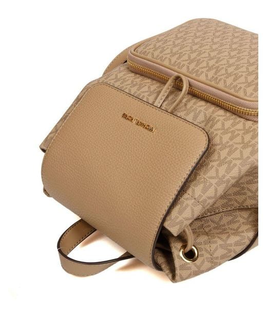 Michael Kors Natural Backpack Polyvinyl Chloride Bags Backpacks